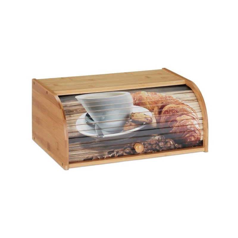 Bambus-Brotkasten mit Rolldeckel
