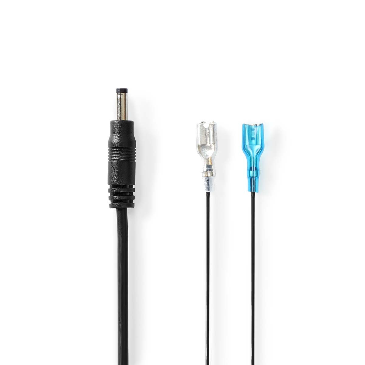 Câble d'alimentation pour caméra de surveillance de la faune sauvage, 6/12 V, 2 m, PVC noir