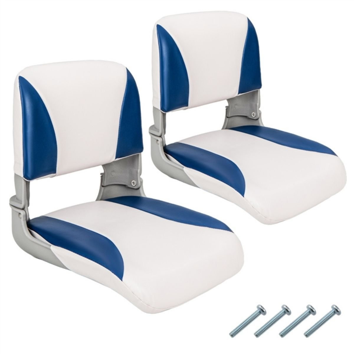 Siège de bateau pliable – Rembourrage en mousse, imperméable, rangement facile
