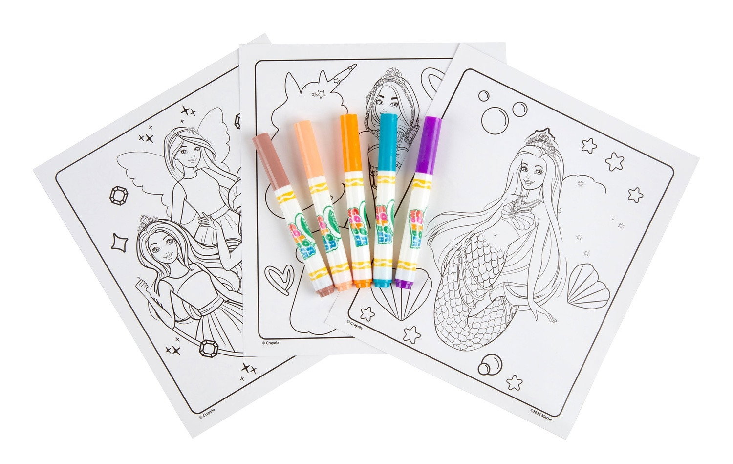 CRAYOLA - Color Wonder, Coloring Set Spidey con 18 Pagine da colorare e 4 Pennarelli Senza Macchia, Attività Creativa per Bambini, età 3,4,5 Anni, 75-4611