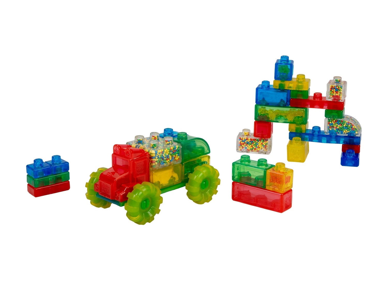 Kit de camion Jelly Blox, 35 pièces sensorielles souples