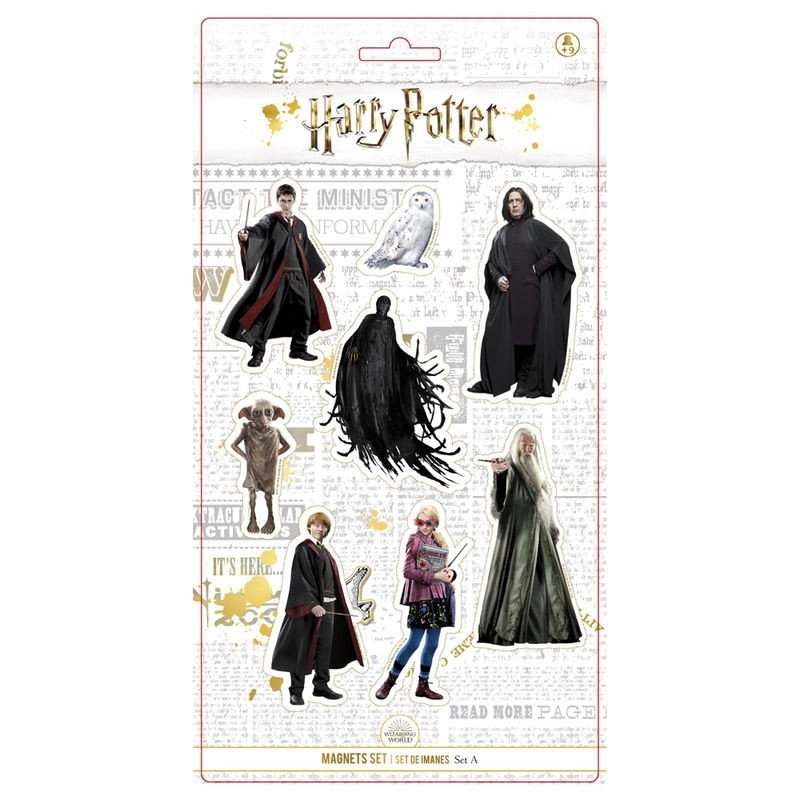 Ensemble d'aimants Personnages Harry Potter - 8 modèles uniques
