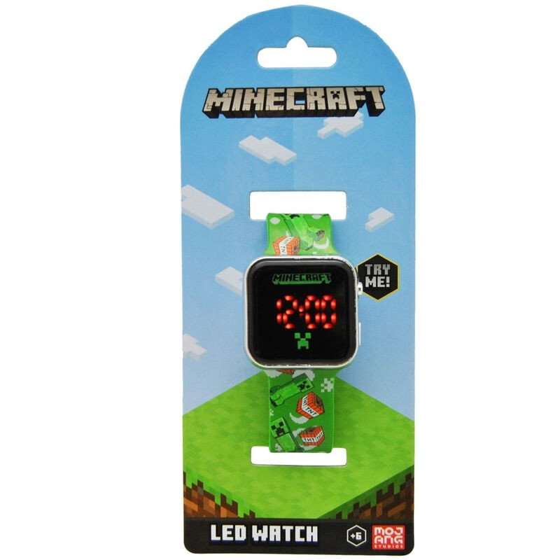 Orologio a led Minecraft