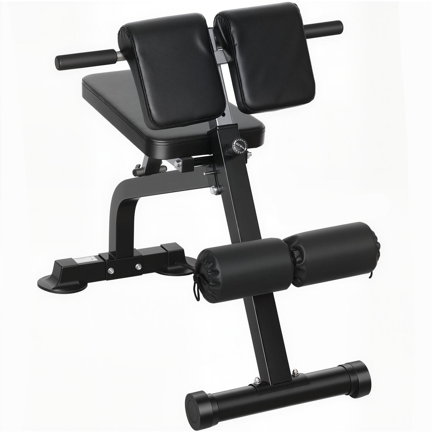 Banc de musculation pliable et réglable – Cadre en acier, noir