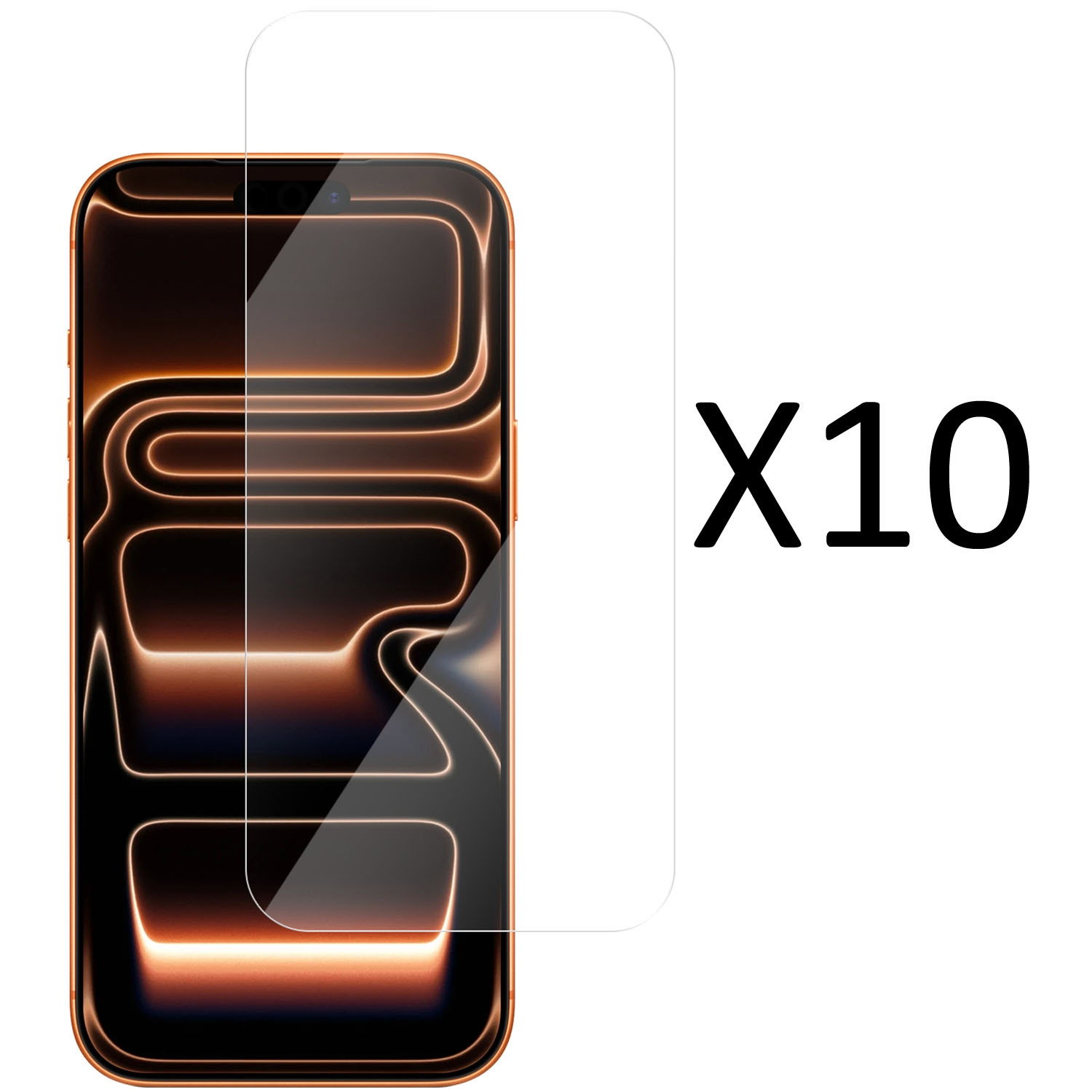 Pellicola protettiva per iPhone 17 Pro, confezione da 10