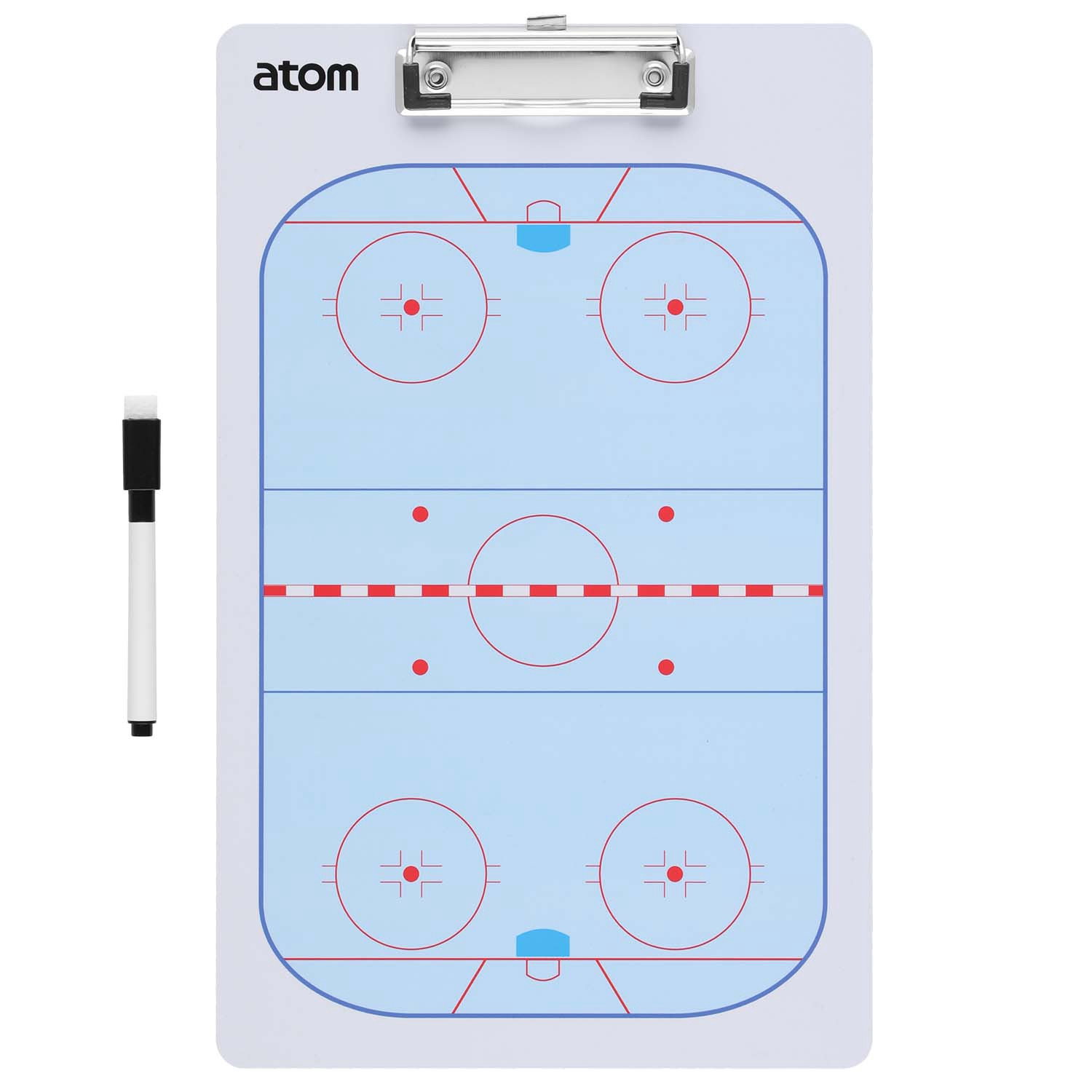 Tableau tactique de hockey – Double face, marqueur inclus