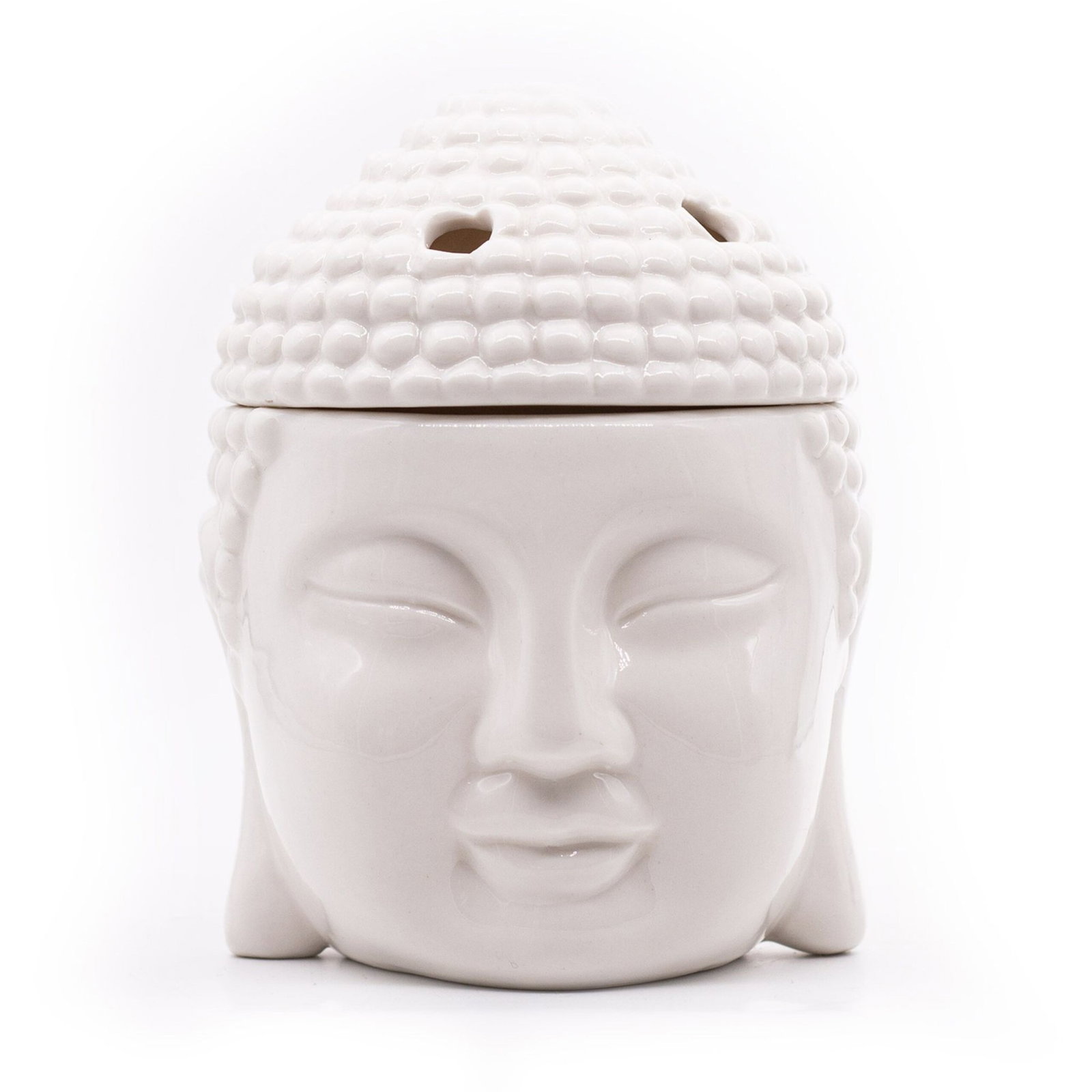 Lampe à parfum en céramique Bouddha – Parfum d'ambiance apaisant