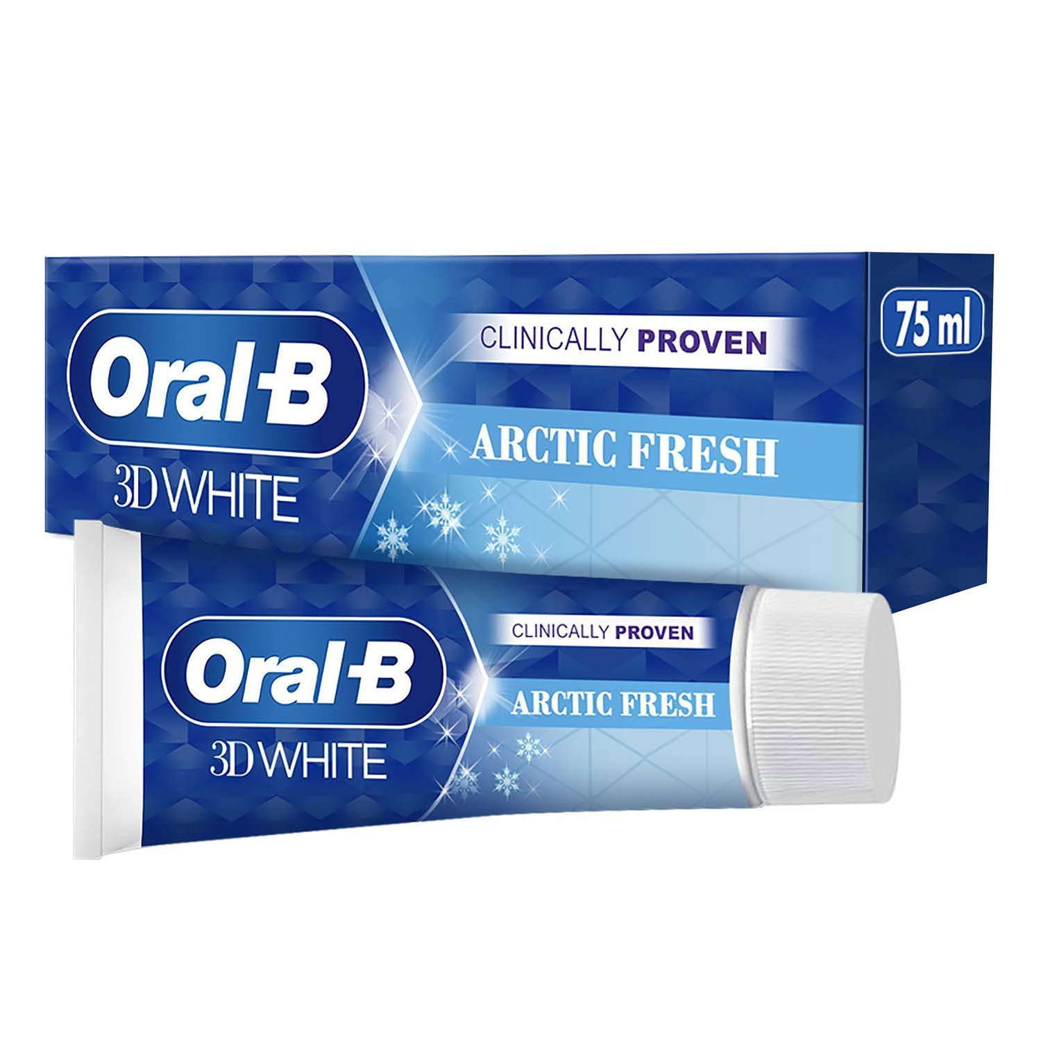 3D White Arctic Fresh Zahnaufhellende Zahnpasta 75 ml