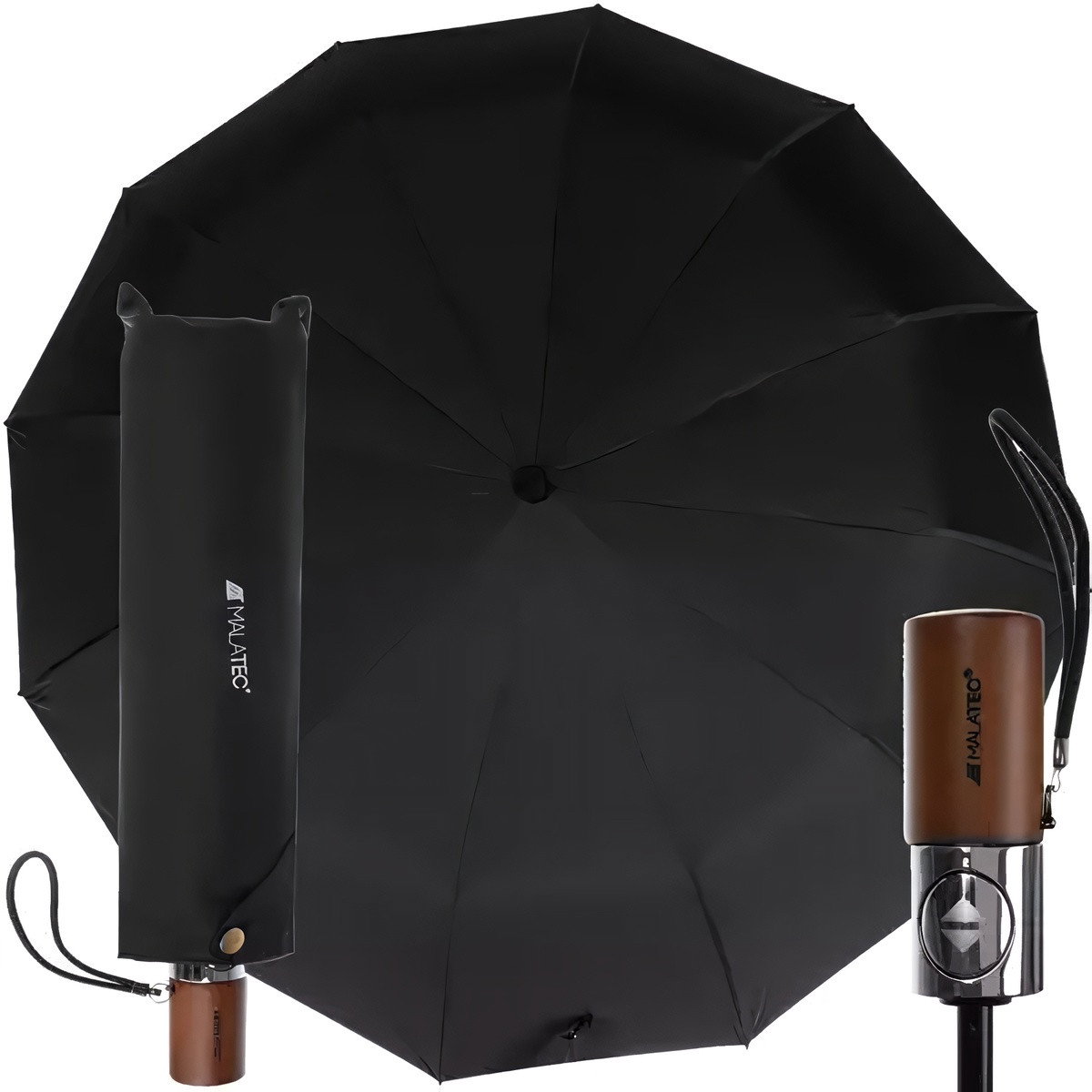 Grand parapluie automatique, coupe-vent et imperméable