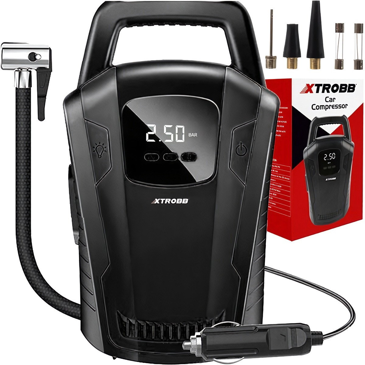 Compresseur de voiture 12V - pompe à air