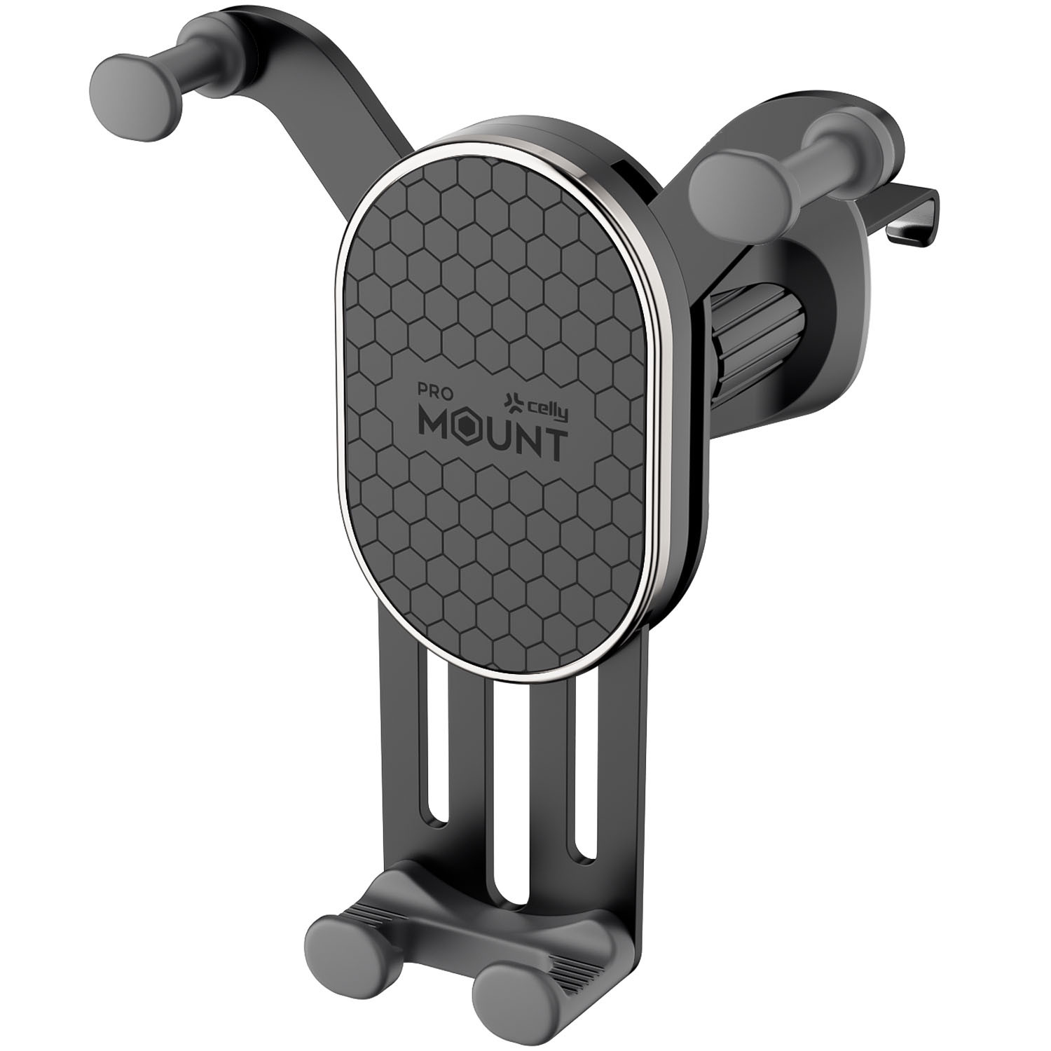Support de téléphone pour voiture – Fixation sur grille d'aération, jusqu'à 7 pouces