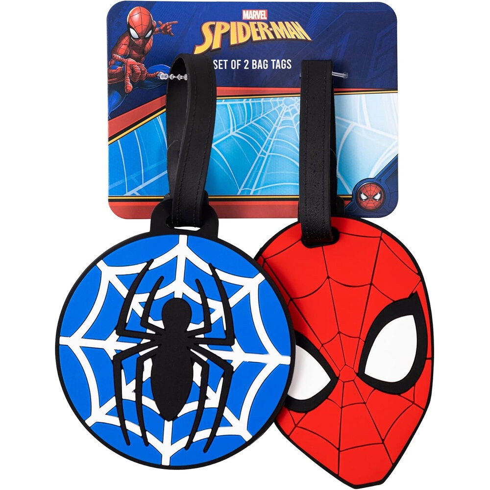 Marvel Spiderman Set mit 2 Gepäckanhängern