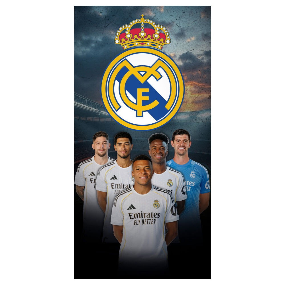 Serviette de plage en microfibre Real Madrid