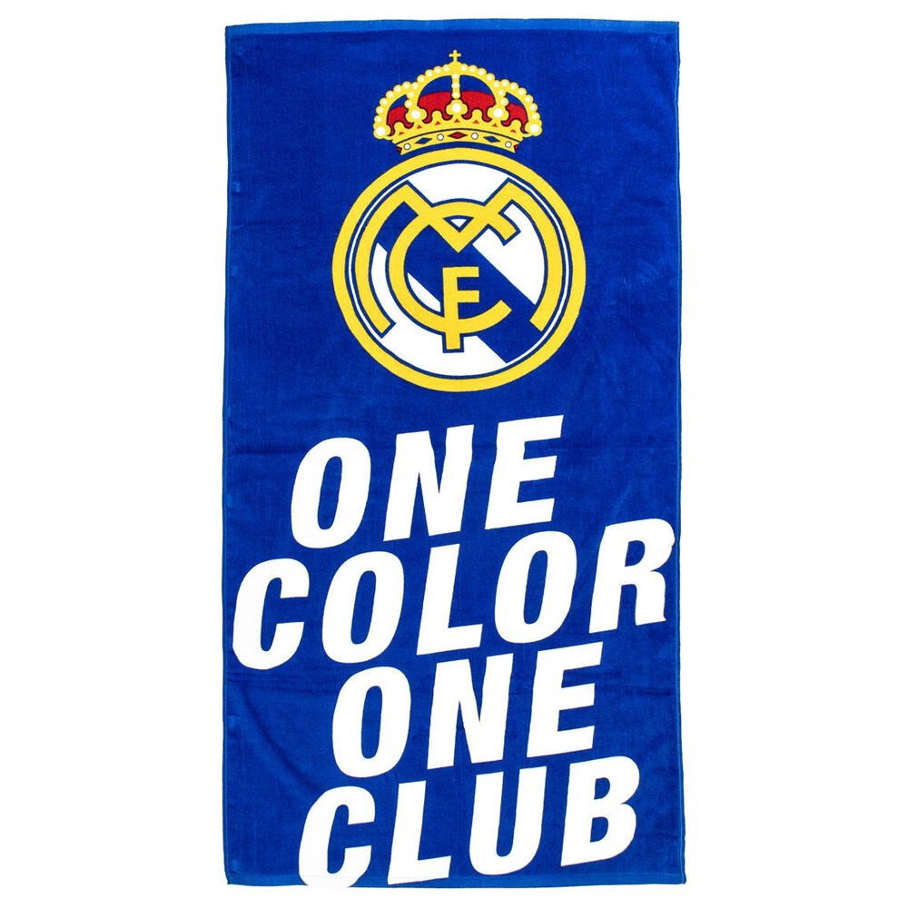 Serviette de plage en coton Real Madrid