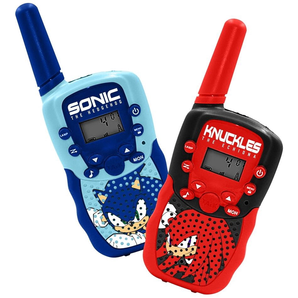 Ensemble de talkies-walkies Sonic le Hérisson