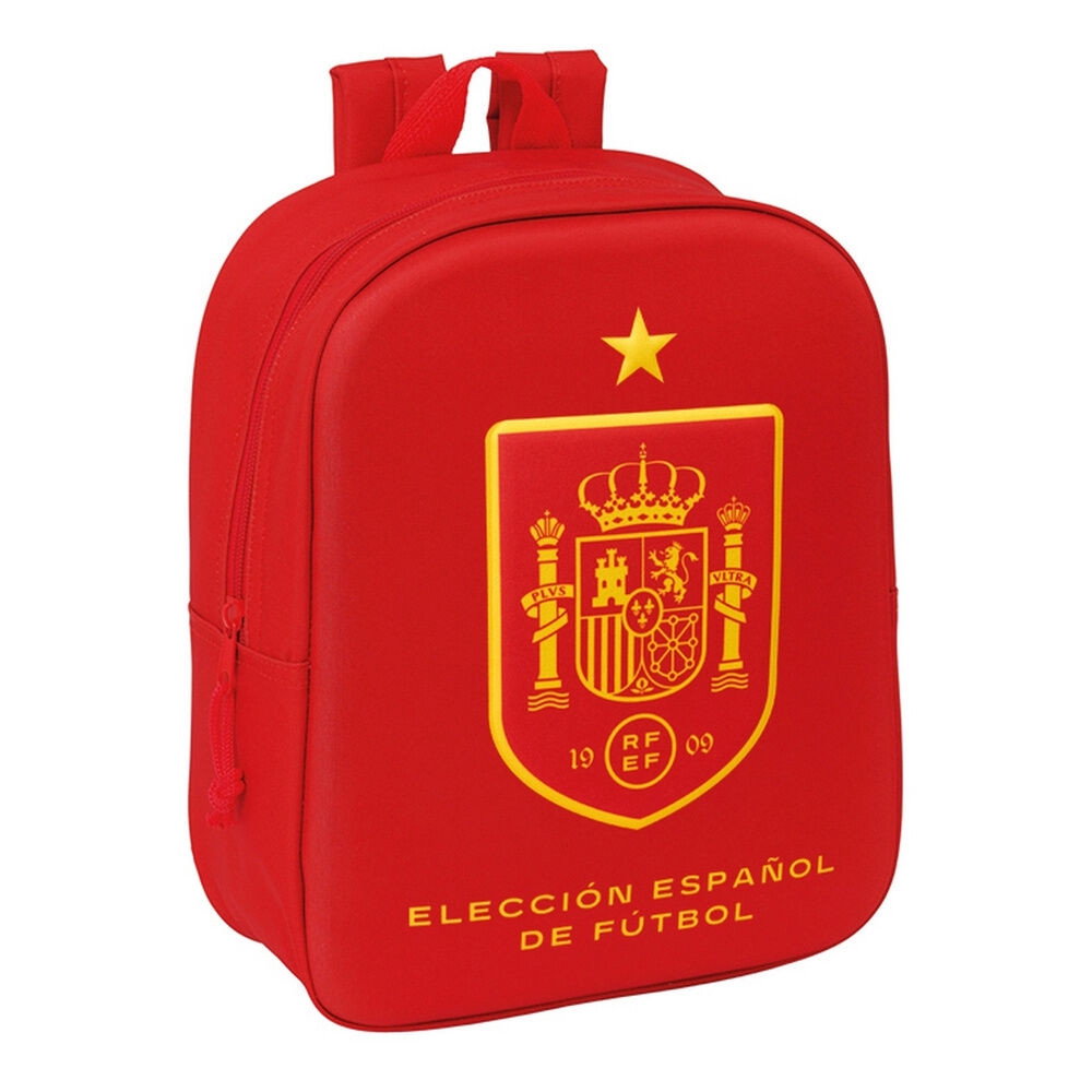 Sac à dos 3D de l'équipe nationale espagnole de football, 27 cm