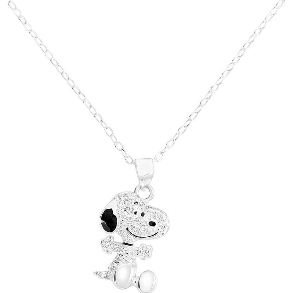 Peanuts Snoopy 3D-Halskette aus Sterlingsilber