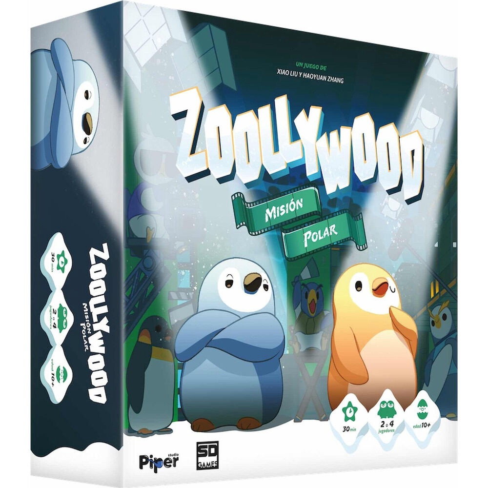 Spanisches Zoolywood-Brettspiel