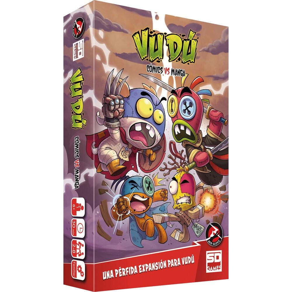 Extension Vudu Comics vs Manga espagnole