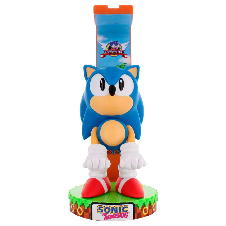 Support de serrage Sonic le Hérisson, guide-câble Deluxe 20 cm