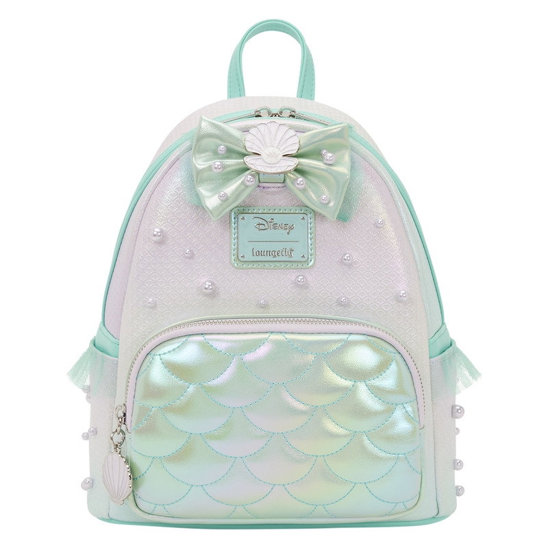 Sac à dos Loungefly Disney La Petite Sirène Iridescent Pearl 26 cm