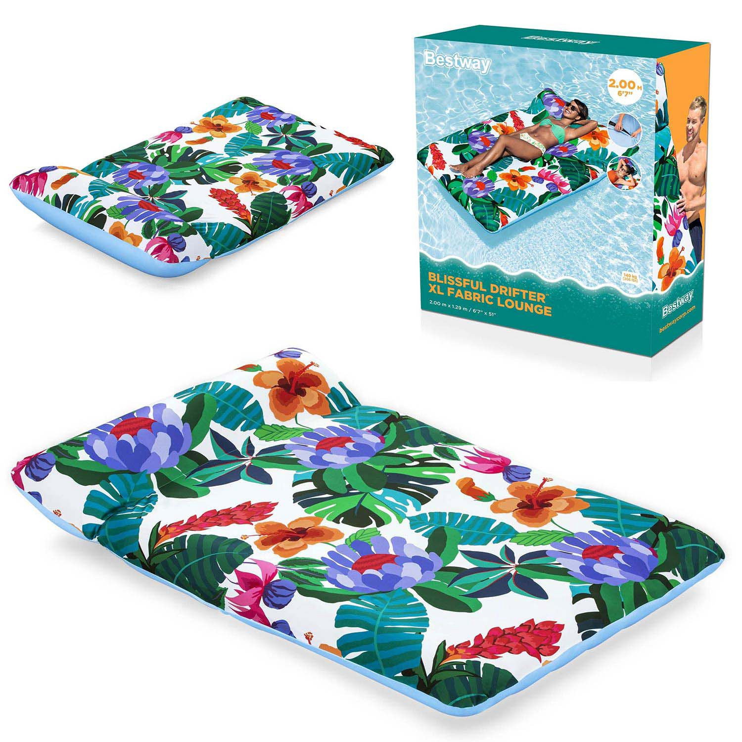 Matelas de natation gonflable 200 cm BissfullDrifter Bestway 43305N